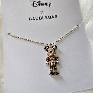 Disney x BaubleBar Nutcracker Mickey Mouse Necklace